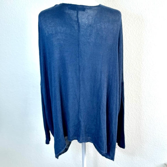 HONEY PUNCH Sweater cross-front long sleeve light weight sweater - Picture 2 of 6